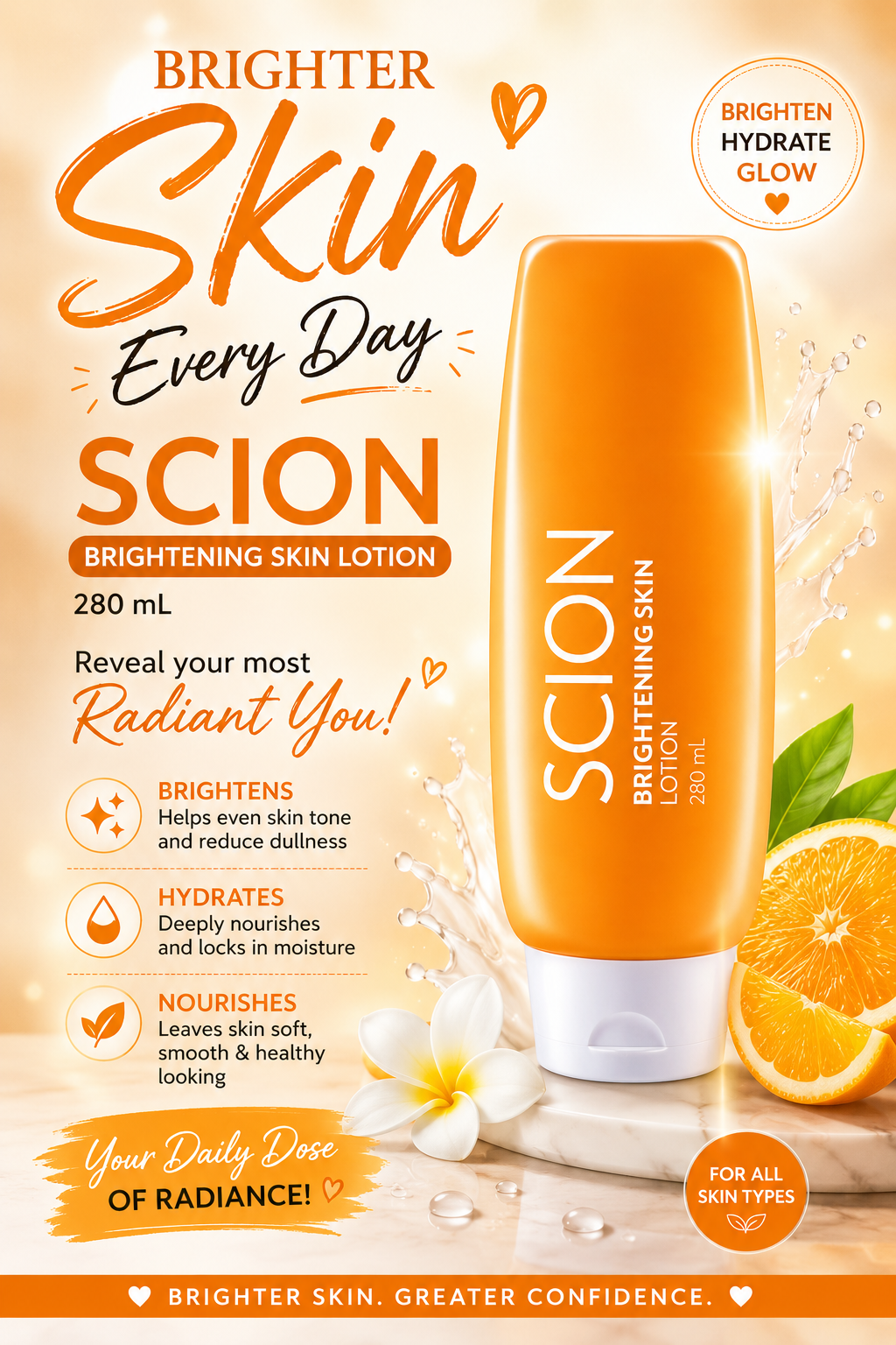 Scion Brightening Skin Lotion